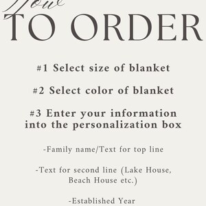 Lakehouse Decor Personalized Throw Lake House Gifts House Warming Gift for Couples Lakehouse Decoration Housewarming Blanket New Home Owner