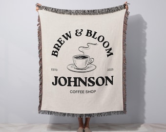 Custom Woven Throw Blanket