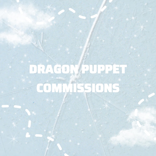 Forkscales Dragon Puppets - Etsy