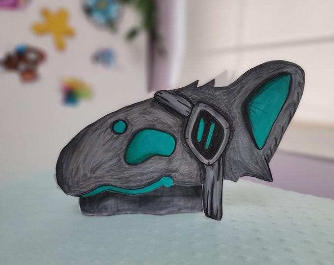 Android - Paper Dragon Puppet by @thezoenight - Etsy