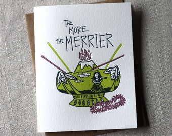 The More The Merrier Card