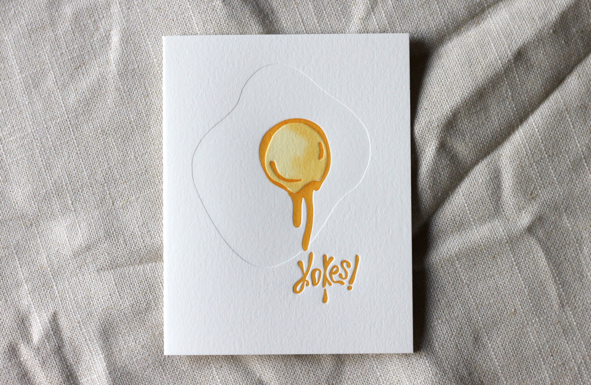 Yokes Card Etsy