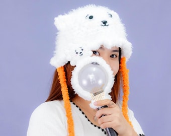 BT21風かぎ針編みビーニー：手作りKポップキャラクター帽子 - Etsy 日本