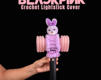 Blackpink Lightstick Crochet Cover | K-pop Hammerbong Accessory