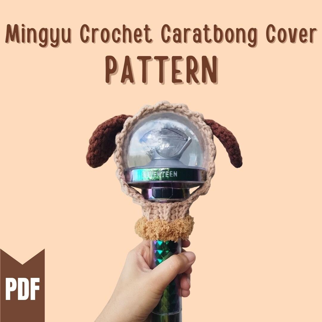 Seventeen Caratbong Crochet Pattern: Mingyu Dog Lightstick Cover