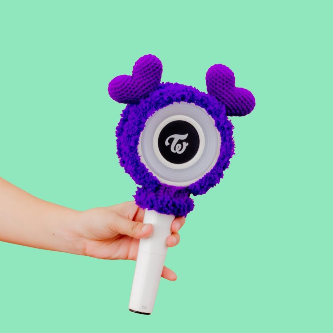 Twice Candybong Crochet Cover Pattern: K-pop Lightstick Cozy (PDF
