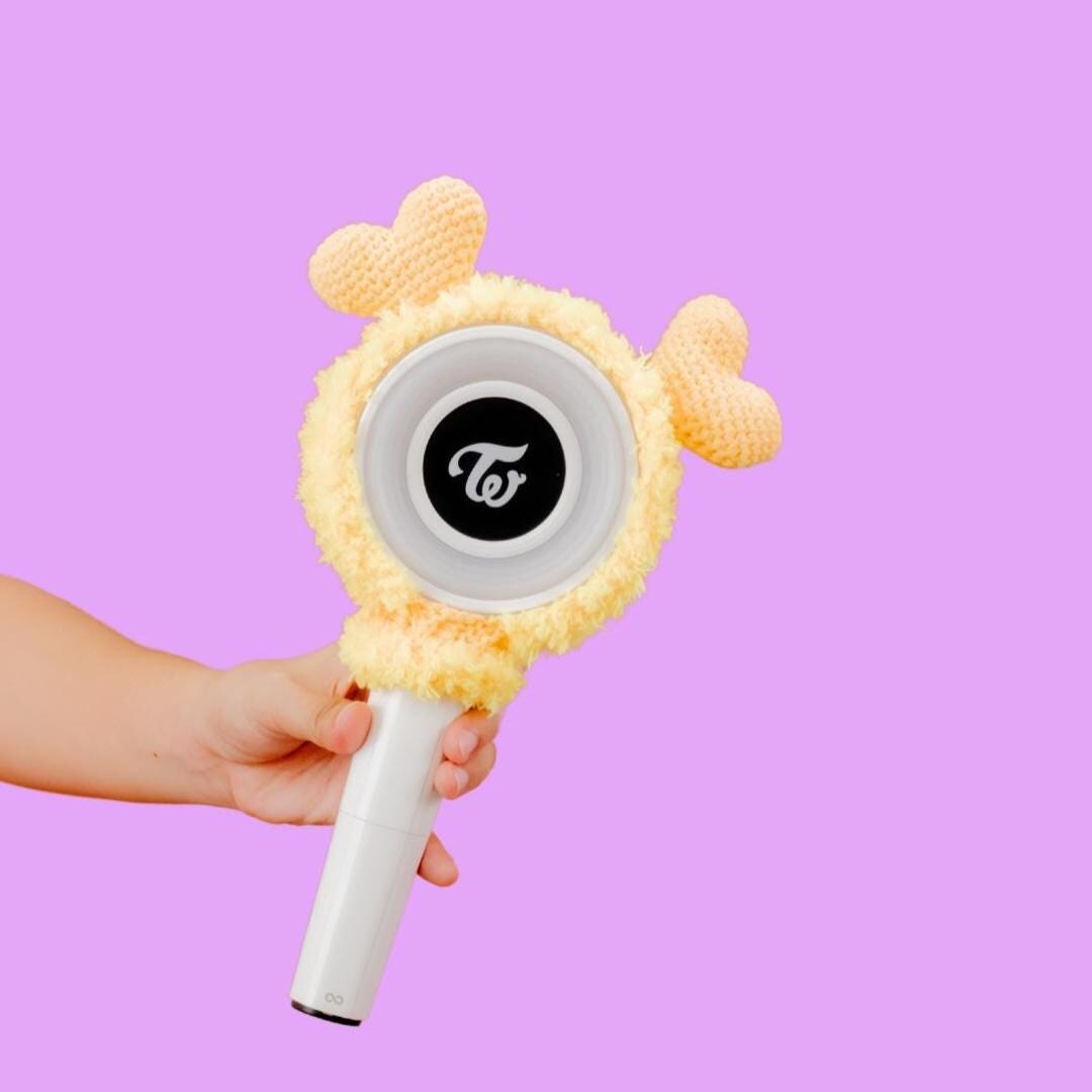 Twice Candybong Crochet Cover Pattern: K-pop Lightstick Cozy (PDF