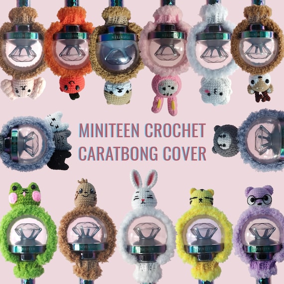 Crochet Caratbong Cover | Seventeen Lightstick Cozy - Etsy