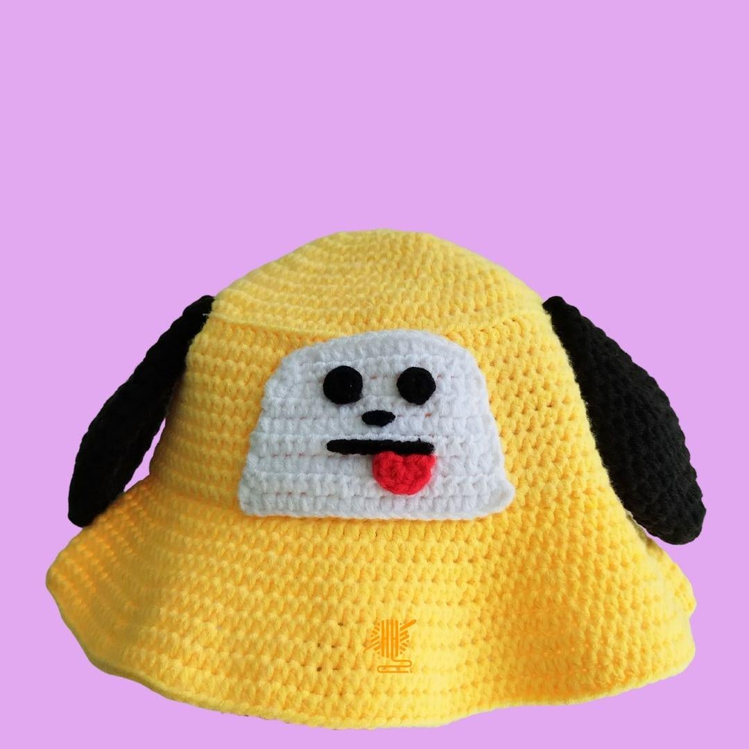 BT21 Chimmy Crochet Bucket Hat Pattern: BTS Fan PDF (digital