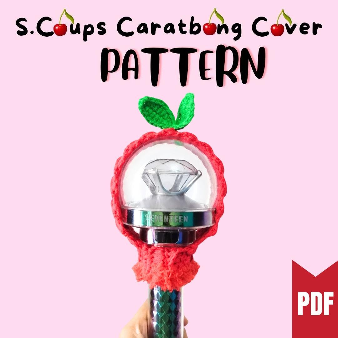 Seventeen Caratbong Crochet Cover Pattern: S.coups K-pop Fan Gift