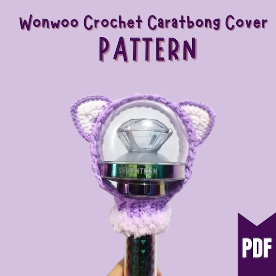 Seventeen Caratbong Crochet Cover Pattern: Wonwoo Miniteen