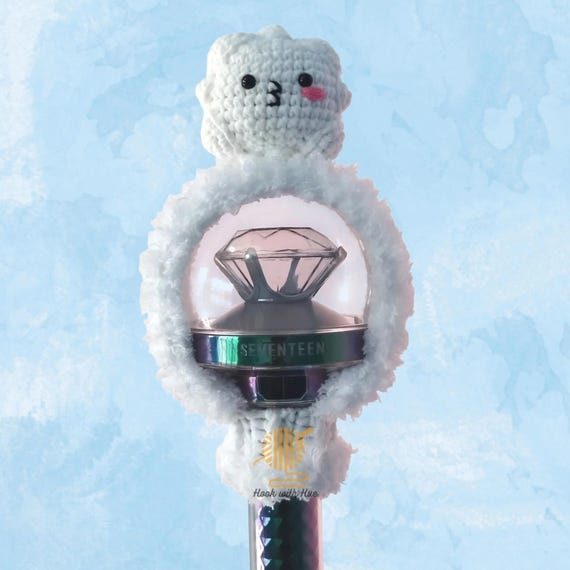 Crochet Caratbong Cover | Seventeen Lightstick Cozy - Etsy