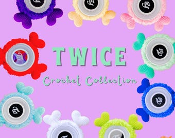 Twice Candybong Crochet Cover: K-Pop Lightstick Case, Lovelys Inspired