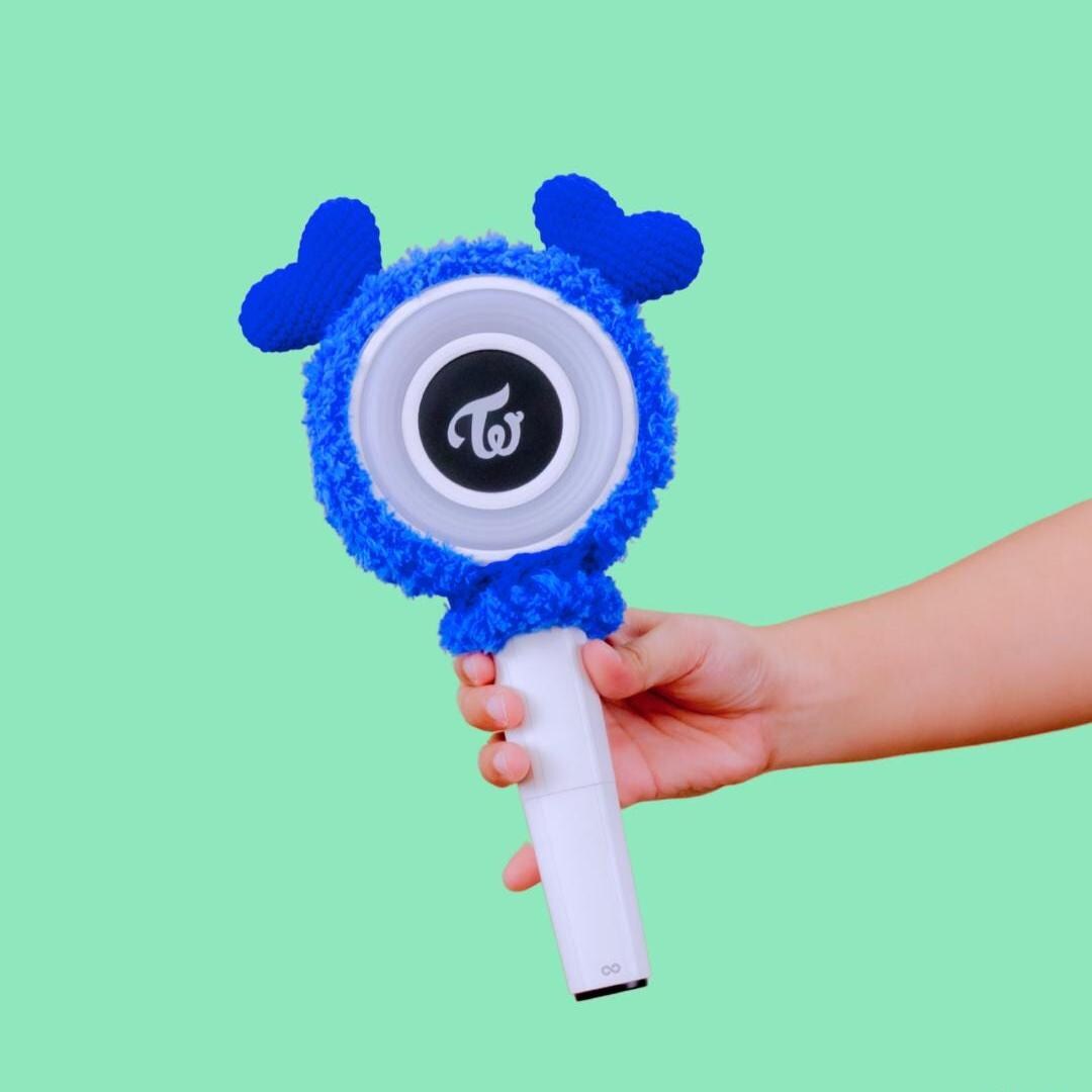 Twice Candybong Crochet Cover Pattern: K-pop Lightstick Cozy (PDF