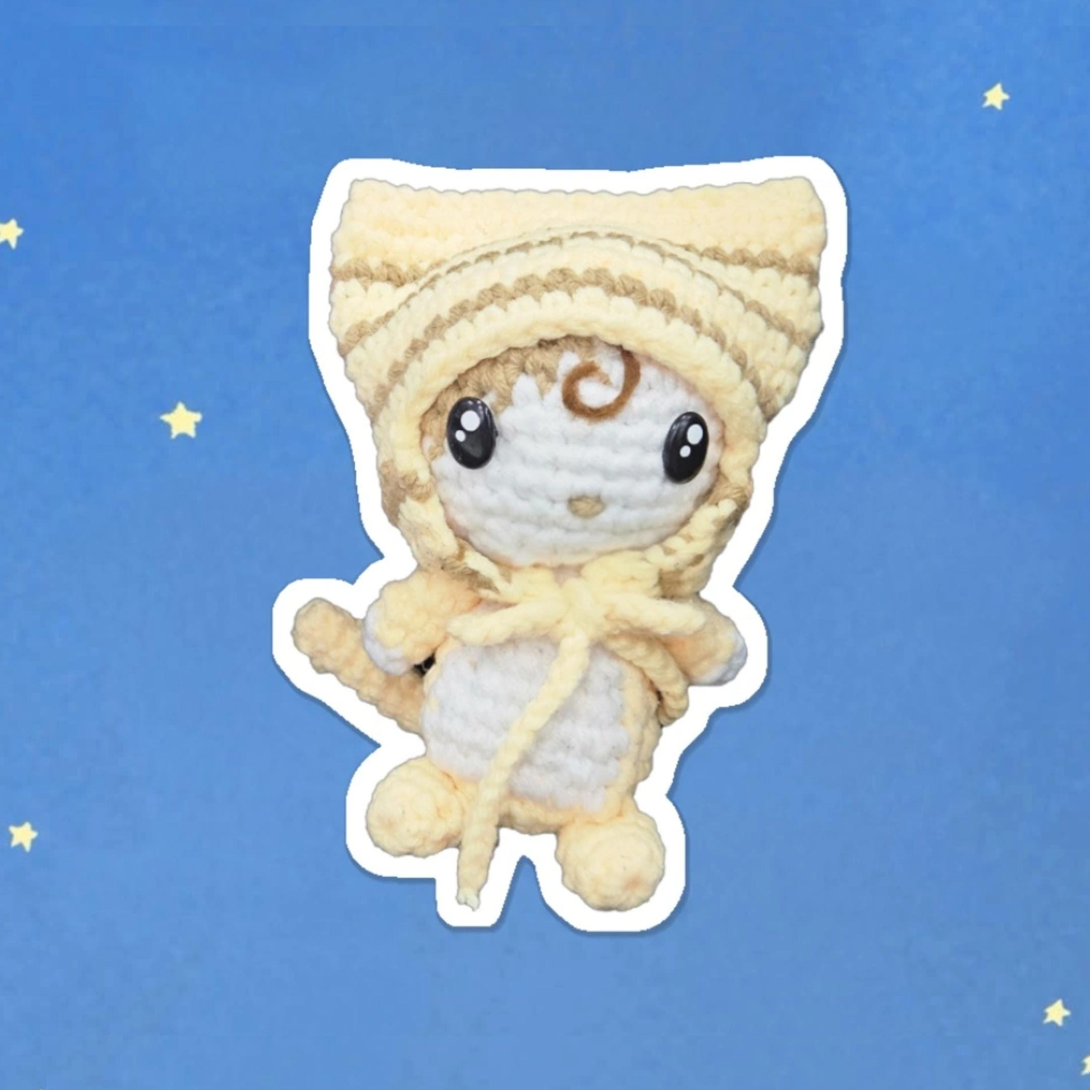 IU Crochet Keychain Pattern: K-pop Amigurumi Doll (PDF Download - Etsy