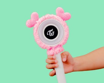 Twice Candybong Crochet Cover Pattern: K-pop Lightstick Cozy (PDF