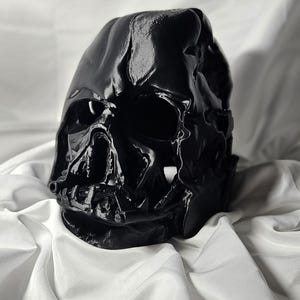 Melted Darth Vader Helmet/Mask - High quality/premium 3D Printed prop/model Large - Life Size - Replica - Fast Shipping - cool - Star Wars
