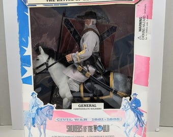 Soldiers of the World Civil War 12" Confederate General Gettysburg 1997 No.98383