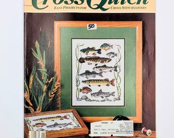 CrossQuick Magazine-Dec/Jan 1989-Vol I, No 2-Patterns, Instructions, Patterns