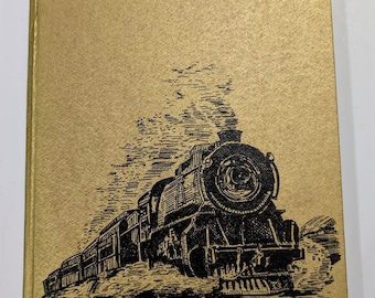 1982 Versailles High School Yearbook Ohio Vol 57 Train Cover Hardcover Gold