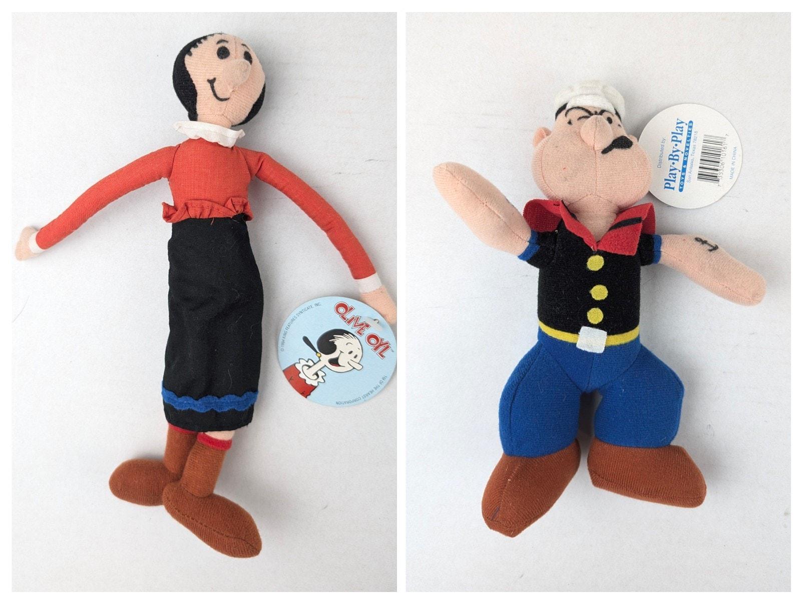 Vintage Popeye Plush - Etsy