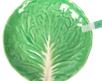 ウェッジウッド グリーン マジョリカ キャベツ プレート - Etsy 日本