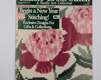 Classic Cross-Stitch A Needles Art Collection By Herrschnerrs Dec 1990/Jan 1991