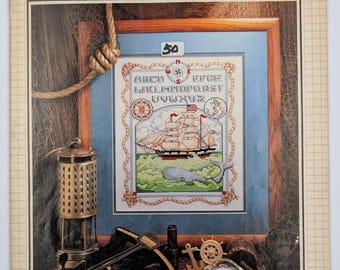 Cross Stitch & Country Craft-Jan/Feb 1989-Vol 1V No 3- Patterns Instructions DIY
