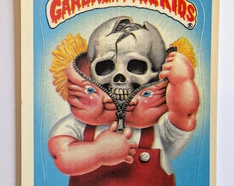 Garbage Pail Kids Lot – Bony Tony #132a – 1986 GPK Original Series 3 x3 Cards