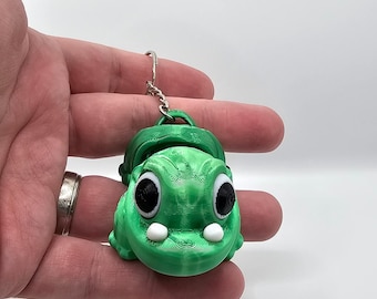Porte-clés Monstre Chunky | Breloque monstre imprimée en 3D