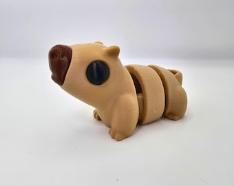 Capybara Schlüsselanhänger | 3D Gedruckt Capybara Anhänger