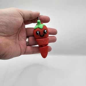 Llavero de chile, juguete flexible de chile