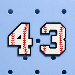 baseball bogg charm jersey number