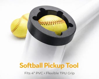 Herramienta para recoger pelotas de sóftbol, equipo de entrenamiento, dispositivo para recuperar pelotas, ayuda para el entrenamiento del entrenador.