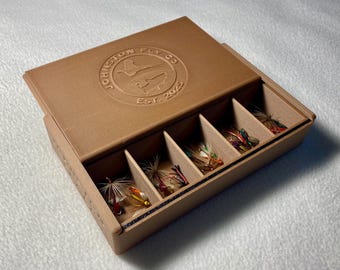 Caja de pesca con mosca