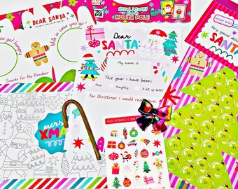 Kit Carta p/ Santa en INGLES