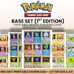1st Edition Pokemons - Etsy