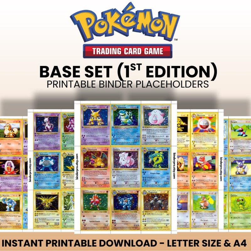 Custom.pokemon Cards - Etsy