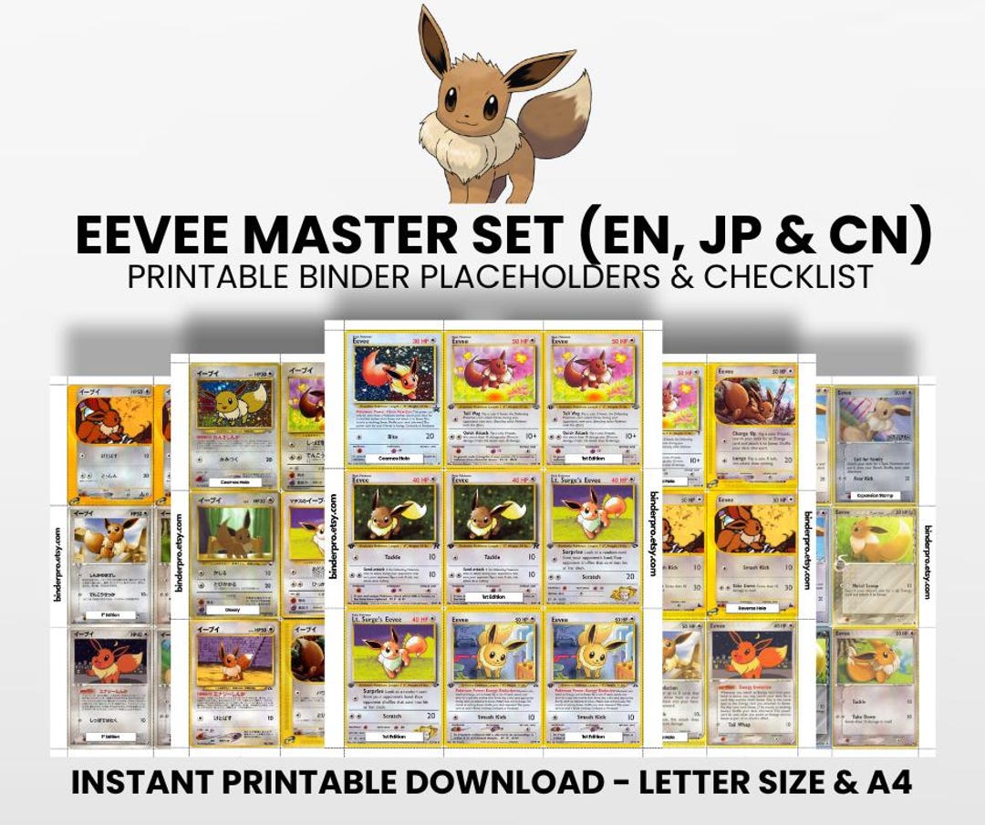 pokemon eevee card list Bundle - Guaranteed 1 Ultra Rare - 5 Eeveelution Holofoil Cards Eevee Pokmon Cards - Card