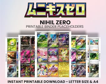 Nihil Zero (JP) | Pokémon Printable Placeholders for Binder