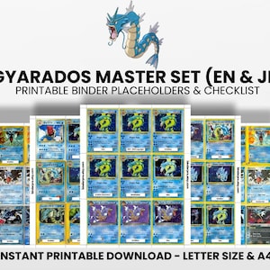 Gyarados Card - Etsy Gyarados Card - Etsy