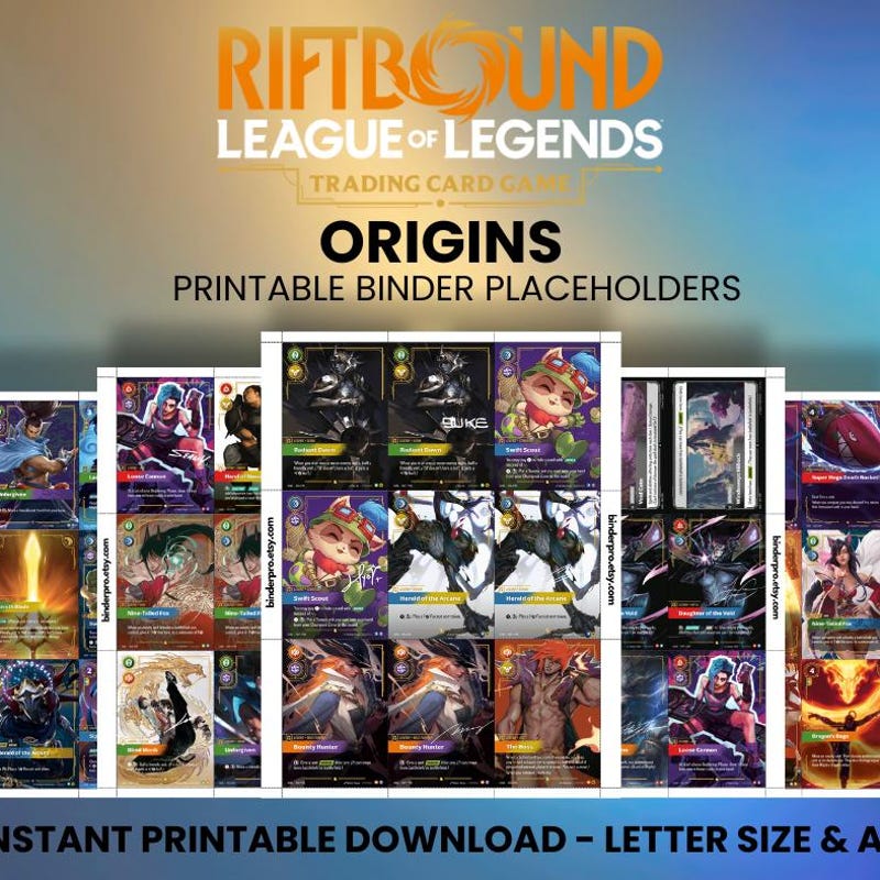 Riftbound Tcg Tokens - Etsy