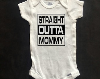 RECTO sin mamá - Onesie divertido / mono