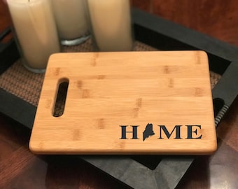 MAINE Home - Tabla de corte personalizada (se puede hacer con cualquier estado)