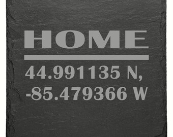 INICIO latitud / longitud Coaster - U ofrecer ubicación - U elegir pizarra o corcho