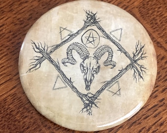 Hedonistic Heathens - Button Pin