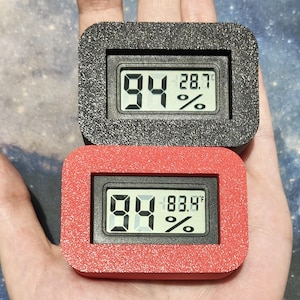 Magnetic Temp/Humidity Gauge for Isopods, Springtails & Millipedes  for Bioactive Enclosures