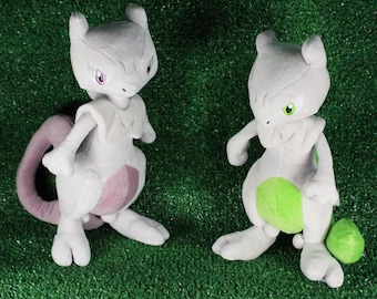Mewtwo Plush Toy:  10 Inch Soft Stuffed Anime Doll
