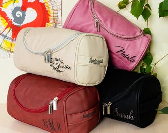 Wedding Bridesmaid Proposal Gift Personalized Womens Dopp Kit, Hanging Cosmetic Cosmetic Bag for Ladies, Mother of the Bride Present