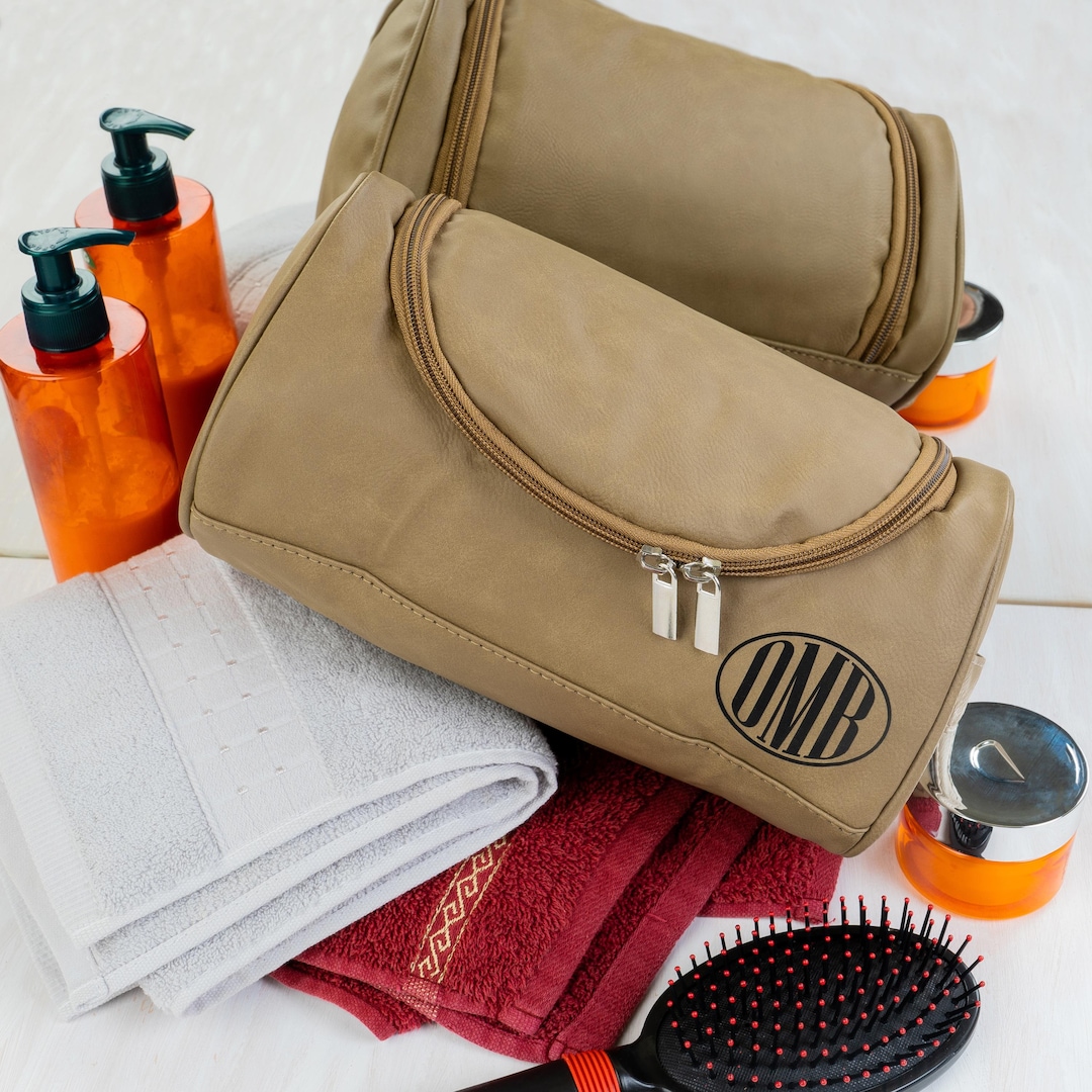 Custom Engraved Groomsmen Dopp Kit, Personalized Engraved Travel ...